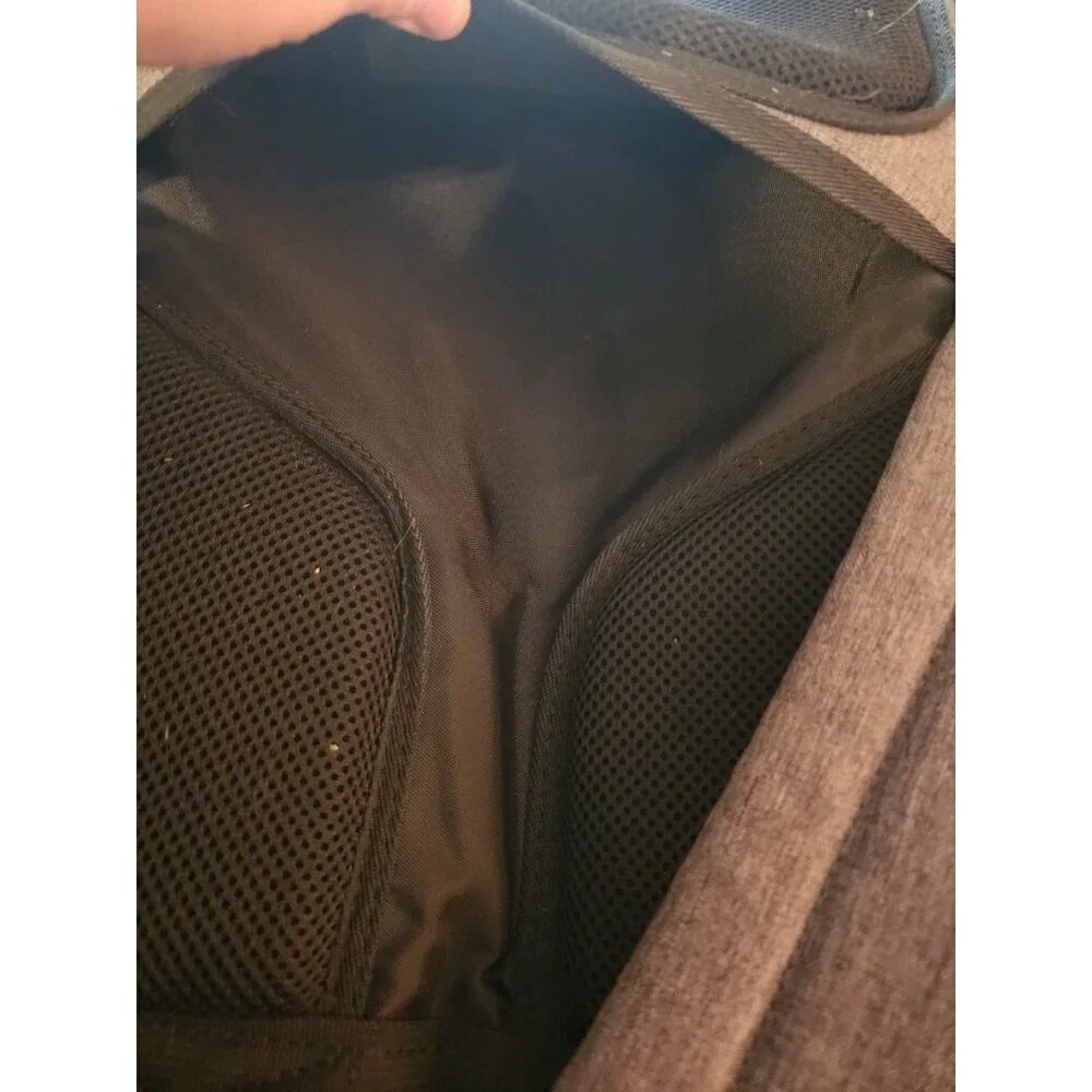 KROSER 17 Inch Travel Computer Backpack Gray Charger Cable